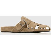 BIBI LOU Dakota Mule Sandals in Beige BIBI LOU Dakota Mule Sandals in Beige