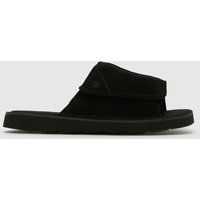 Clarks Solsbury Slide Sandals in Black Clarks Solsbury Slide Sandals in Black