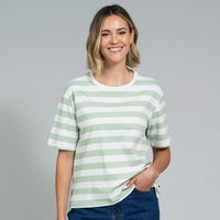 Kite Oxbridge Jersey Shirt Soft Sage Stripe Kite Oxbridge Jersey Shirt Soft Sage Stripe