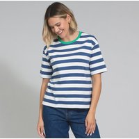 Kite Oxbridge Jersey Shirt Navy Stripe
