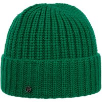 Uni Rib Knit Beanie Hat with Cuff by Loevenich Uni Rib Knit Beanie Hat with Cuff by Loevenich