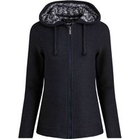 Weird Fish Chicoa Full Zip Macaroni Hoodie Navy Size Weird Fish Chicoa Full Zip Macaroni Hoodie Navy Size