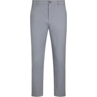 Weird Fish Charleigh Textured Chino Trousers Denim Blue Size Weird Fish Charleigh Textured Chino Trousers Denim Blue Size