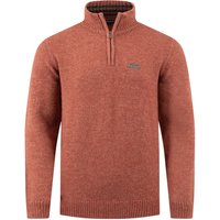 Weird Fish Altwood Zip Jumper Rust Leaves Size Weird Fish Altwood Zip Jumper Rust Leaves Size