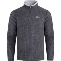 Weird Fish Newark Zip Grid Fleece Washed Black Size Weird Fish Newark Zip Grid Fleece Washed Black Size