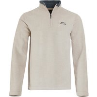 Weird Fish Newark Zip Grid Fleece Ecru Size Weird Fish Newark Zip Grid Fleece Ecru Size