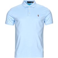 Polo Ralph Lauren POLO COUPE DROITE EN PIMA COTON men’s Polo shirt in Blue Polo Ralph Lauren POLO COUPE DROITE EN PIMA COTON men’s Polo shirt in Blue