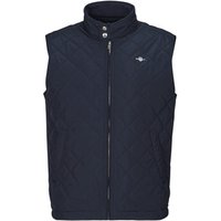 Gant QUILTED WINDCHEATER VEST men’s Jacket in Blue Gant QUILTED WINDCHEATER VEST men’s Jacket in Blue