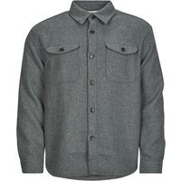 Selected SLHRLXPABLO WOOL BLEND OVERSHIRT men’s Over Shirts in Grey