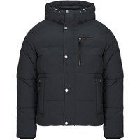 Jack & Jones JORYORK HOOD PUFFER men’s Jacket in Black Jack & Jones JORYORK HOOD PUFFER men’s Jacket in Black