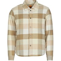 Timberland High pile Lined Overshirt men’s Over Shirts in Beige Timberland High pile Lined Overshirt men’s Over Shirts in Beige