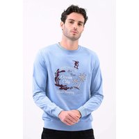 Enorsia Paradise Surf Sweatshirt men’s Sweater in Blue Enorsia Paradise Surf Sweatshirt men’s Sweater in Blue