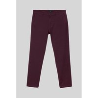 Enorsia Regular Fit Twill Chinos men’s Trousers in Bordeaux