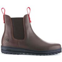 Hugs & Co. Busby Men’s Winter Chelsea Boot, Brown Leather men’s Mid Boots in multicolour Hugs & Co. Busby Men’s Winter Chelsea Boot, Brown Leather men’s Mid Boots in multicolour