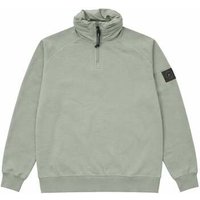 Marshall Artist Stanford Quarter Zip Hoodie Sage men’s Sweatshirt in Green Marshall Artist Stanford Quarter Zip Hoodie Sage men’s Sweatshirt in Green