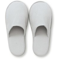 Murmur Spa Collection Waffle Slippers, Cloud Grey Murmur Spa Collection Waffle Slippers, Cloud Grey