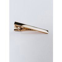 Gold Coloured Tie Clip Gold Coloured Tie Clip