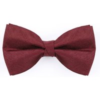 Burgundy Dupion Bow Tie Burgundy Dupion Bow Tie