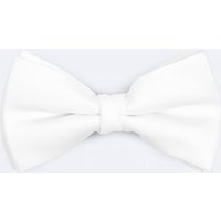 White Bow Tie Pre-Tied and Self-Tie White Bow Tie Pre-Tied and Self-Tie