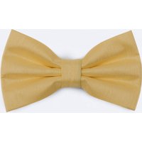 Pale Yellow Dupion Bow Tie