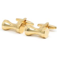 Gold Style Hourglass Cufflinks Gold Style Hourglass Cufflinks