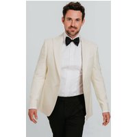 White Peak Lapel Slim Fit Tuxedo Jacket