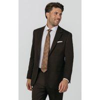 Brown Twill Suit Jacket