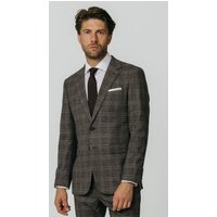 Brown Check Suit Jacket Brown Check Suit Jacket
