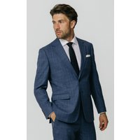 Blue Check Suit Jacket Blue Check Suit Jacket