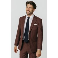 Dark Rosewood Weave Suit Jacket Dark Rosewood Weave Suit Jacket
