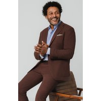 Mocha Linen Suit Jacket Mocha Linen Suit Jacket