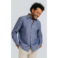 Blue Floral Print Shirt Blue Floral Print Shirt