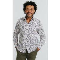 Floral Print Cotton Shirt Floral Print Cotton Shirt