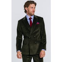 Double Breasted Green Corduroy Suit Double Breasted Green Corduroy Suit