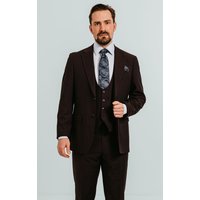 Burgundy Piece Suit Burgundy Piece Suit