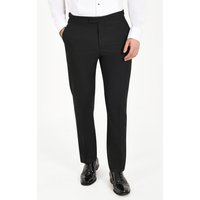 Black Tuxedo Trousers with Satin Side Stripe