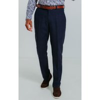 Navy Linen Suit Trousers Navy Linen Suit Trousers