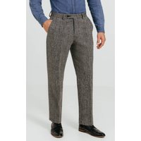 Harris Tweed Grey Herringbone Suit Trousers Harris Tweed Grey Herringbone Suit Trousers