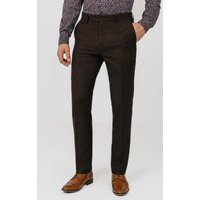Burgundy Donegal Tweed Trousers Burgundy Donegal Tweed Trousers