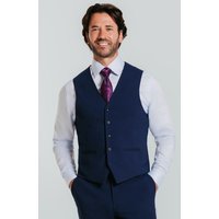 Blue Slim Fit Waistcoat Blue Slim Fit Waistcoat