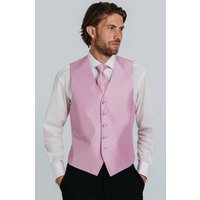 Pink Dupion Waistcoat