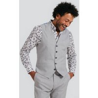 Light Grey Linen Waistcoat Light Grey Linen Waistcoat