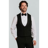 Black Shawl Lapel Tuxedo Waistcoat