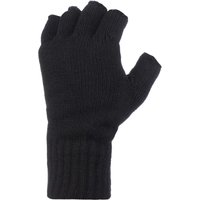 Pair Black . Tog Heatweaver Yarn Fingerless Gloves Men’s One Size Pair Black . Tog Heatweaver Yarn Fingerless Gloves Men’s One Size