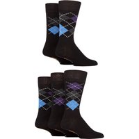 Mens Pair Farah Argyle, Patterned and Striped Bamboo Socks Black Purple Blue Argyle – Mens Mens Pair Farah Argyle, Patterned and Striped Bamboo Socks Black Purple Blue Argyle – Mens