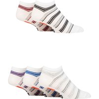 Mens Pair Farah Striped Regenerated Cotton Trainer Socks White Stripe – Mens Pair Farah Striped Regenerated Cotton Trainer Socks White Stripe –