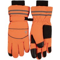 Mens Pair Heat Holders Worxx Patrick Touch Screen Performance Gloves Bright Orange L Mens Pair Heat Holders Worxx Patrick Touch Screen Performance Gloves Bright Orange L