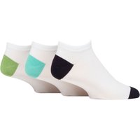 Mens Pair SOCKSHOP Wildfeet Bamboo Trainer Socks White Navy Aqua Green Heel & Toe – Mens Mens Pair SOCKSHOP Wildfeet Bamboo Trainer Socks White Navy Aqua Green Heel & Toe – Mens