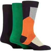 Mens Pair SOCKSHOP Wildfeet Patterned Spots and Stripes Bamboo Socks Shapes Navy Orange Green – Mens Pair SOCKSHOP Wildfeet Patterned Spots and Stripes Bamboo Socks Shapes Navy Orange Green –