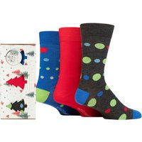 Mens Pair SOCKSHOP Wildfeet Tree Gift Boxed Bamboo Socks Assorted Spots – Mens Pair SOCKSHOP Wildfeet Tree Gift Boxed Bamboo Socks Assorted Spots –